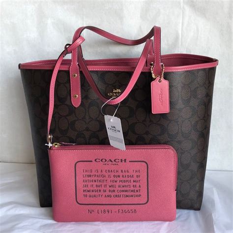 genuine coach tote handbags